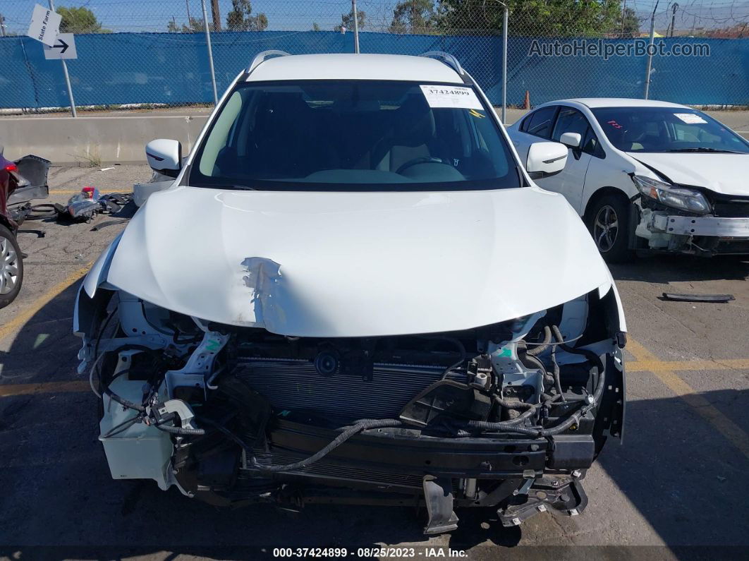 2016 Nissan Rogue Sv White vin: KNMAT2MTXGP679482