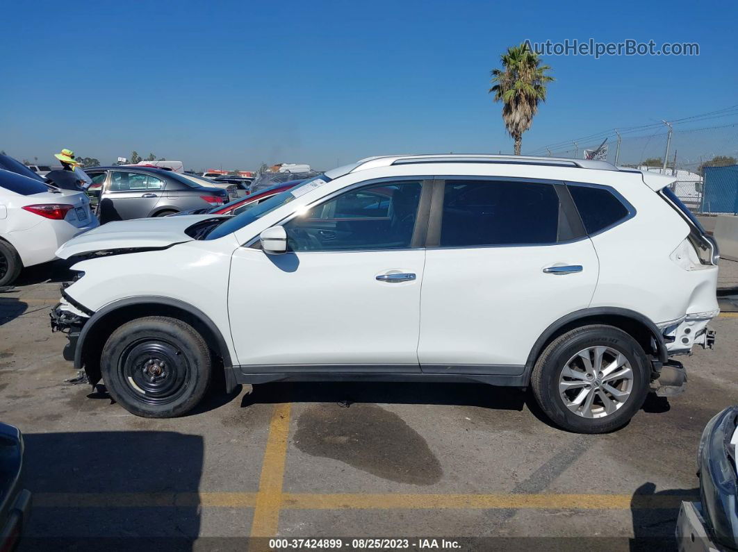 2016 Nissan Rogue Sv White vin: KNMAT2MTXGP679482