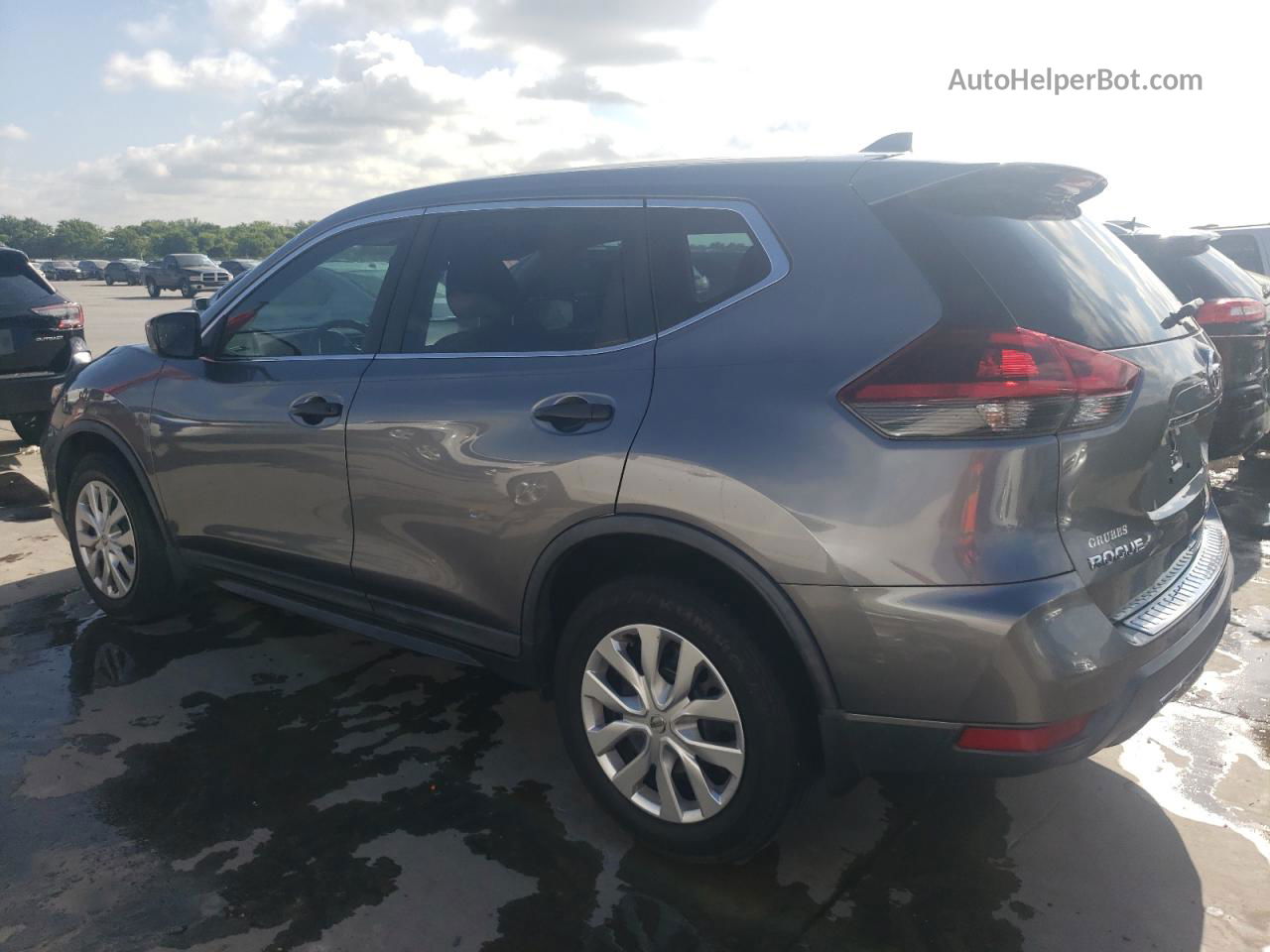 2018 Nissan Rogue S Gray vin: KNMAT2MTXJP561505