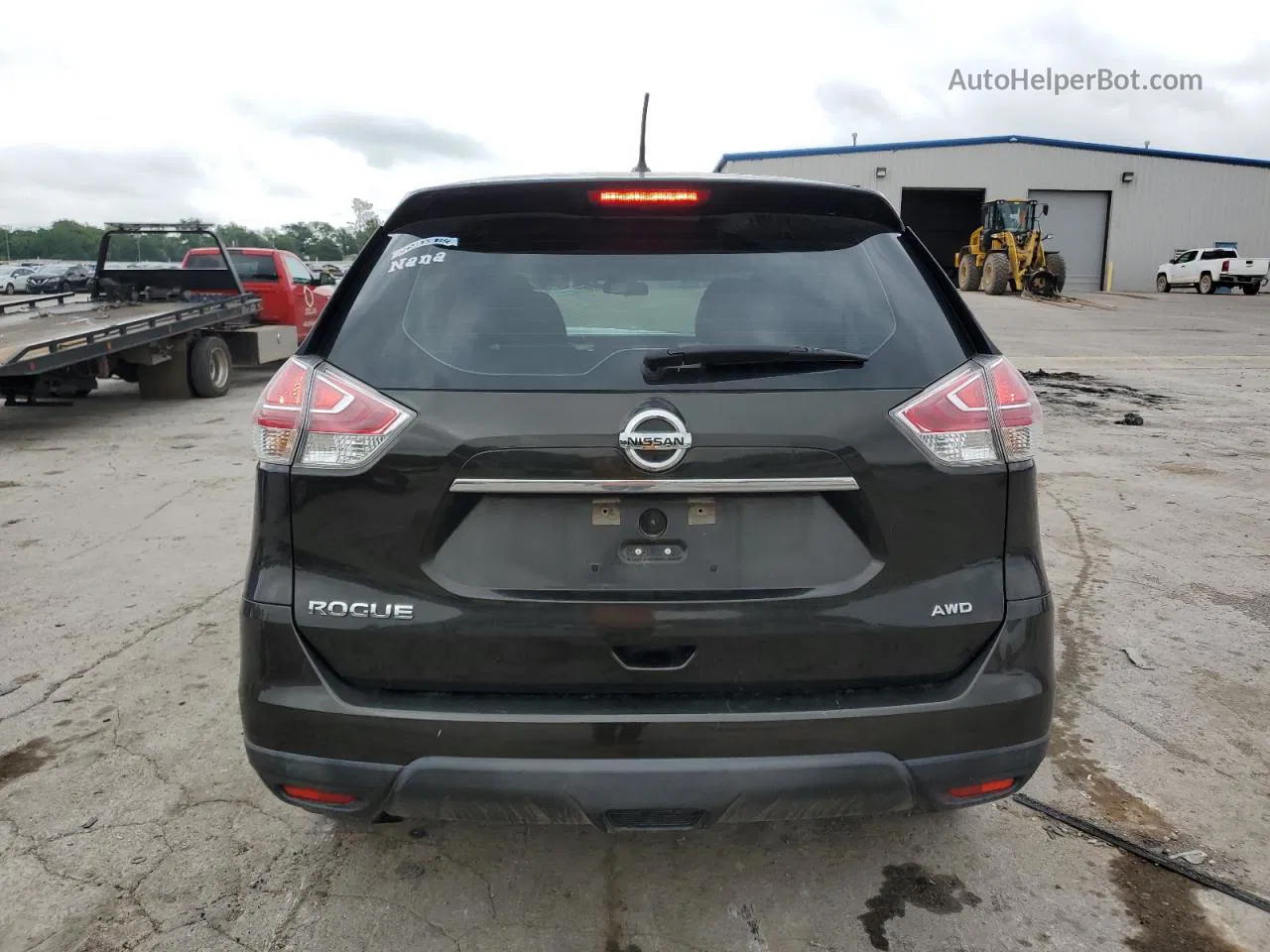 2016 Nissan Rogue S Black vin: KNMAT2MV0GP667326