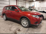 2016 Nissan Rogue S Red vin: KNMAT2MV0GP705279