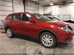 2016 Nissan Rogue S Красный vin: KNMAT2MV0GP705279