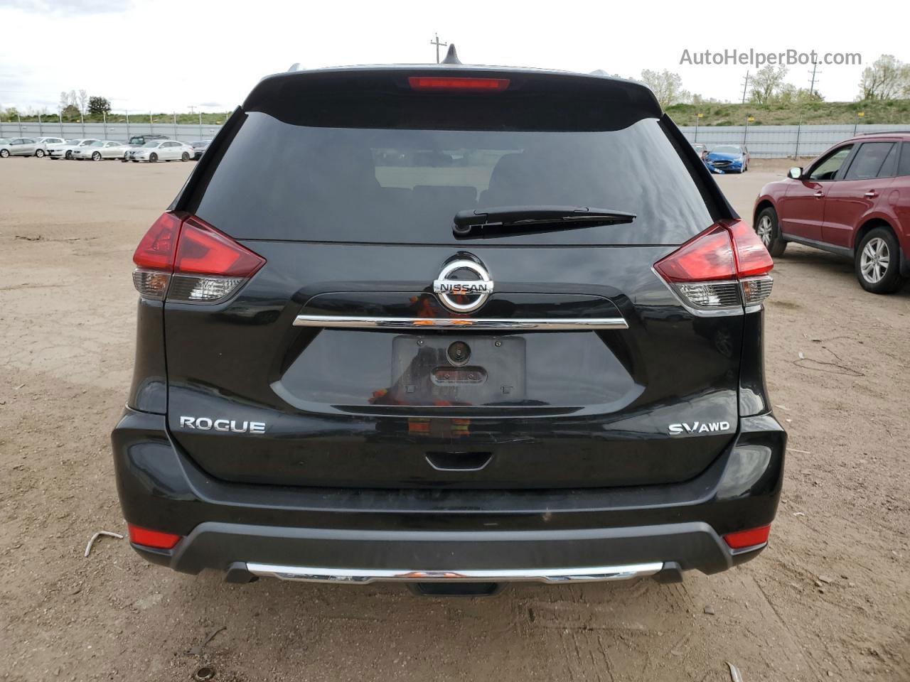 2018 Nissan Rogue S Black vin: KNMAT2MV0JP502898