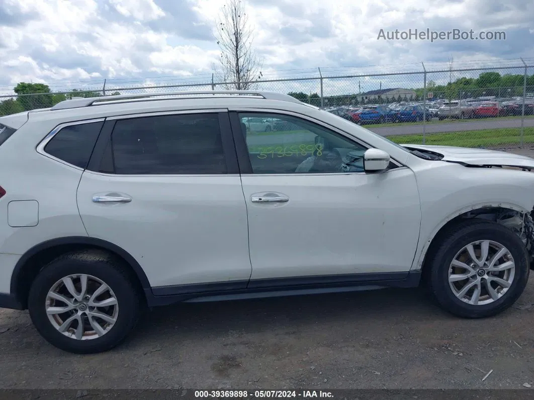 2018 Nissan Rogue Sv White vin: KNMAT2MV0JP532970