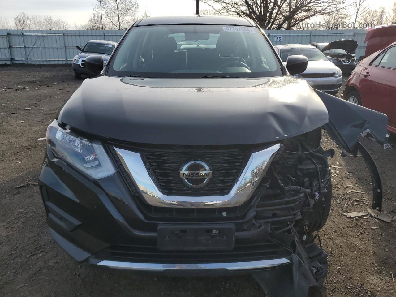 2018 Nissan Rogue S Black vin: KNMAT2MV0JP533536