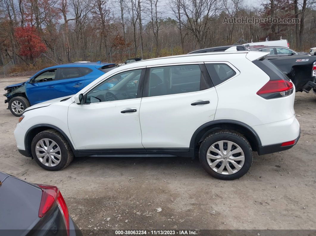 2018 Nissan Rogue S White vin: KNMAT2MV0JP572580