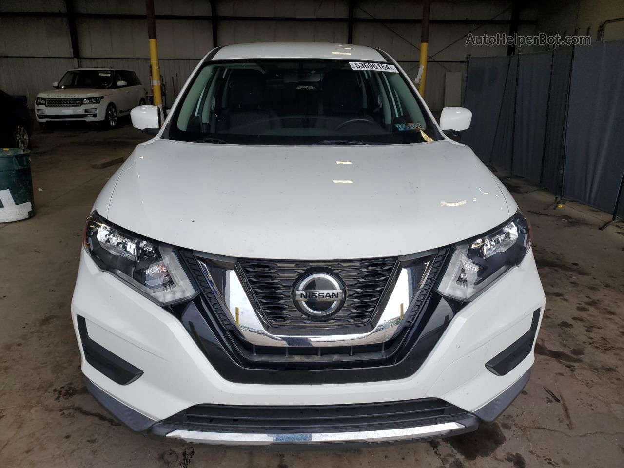 2018 Nissan Rogue S White vin: KNMAT2MV0JP575625