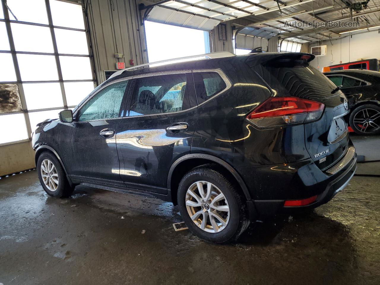 2018 Nissan Rogue S Black vin: KNMAT2MV0JP601155