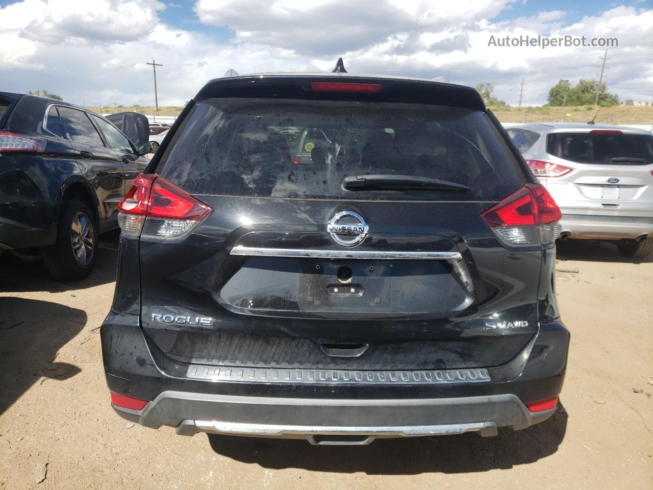 2018 Nissan Rogue S Black vin: KNMAT2MV0JP619672