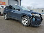 2016 Nissan Rogue S Синий vin: KNMAT2MV2GP614952