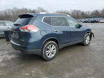 2016 Nissan Rogue S Синий vin: KNMAT2MV2GP614952