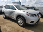 2016 Nissan Rogue S Silver vin: KNMAT2MV2GP645828