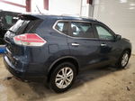 2016 Nissan Rogue S Blue vin: KNMAT2MV2GP656215