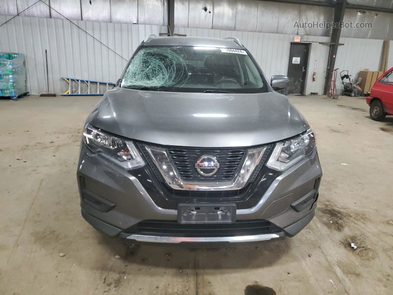 2018 Nissan Rogue S Gray vin: KNMAT2MV2JP509898