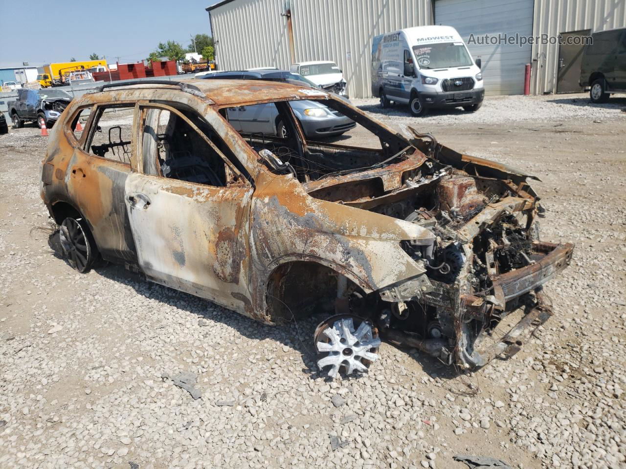 2018 Nissan Rogue S Burn vin: KNMAT2MV2JP538270