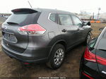 2016 Nissan Rogue S Gray vin: KNMAT2MV3GP621747