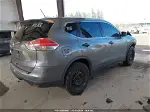 2016 Nissan Rogue S Серый vin: KNMAT2MV3GP629945