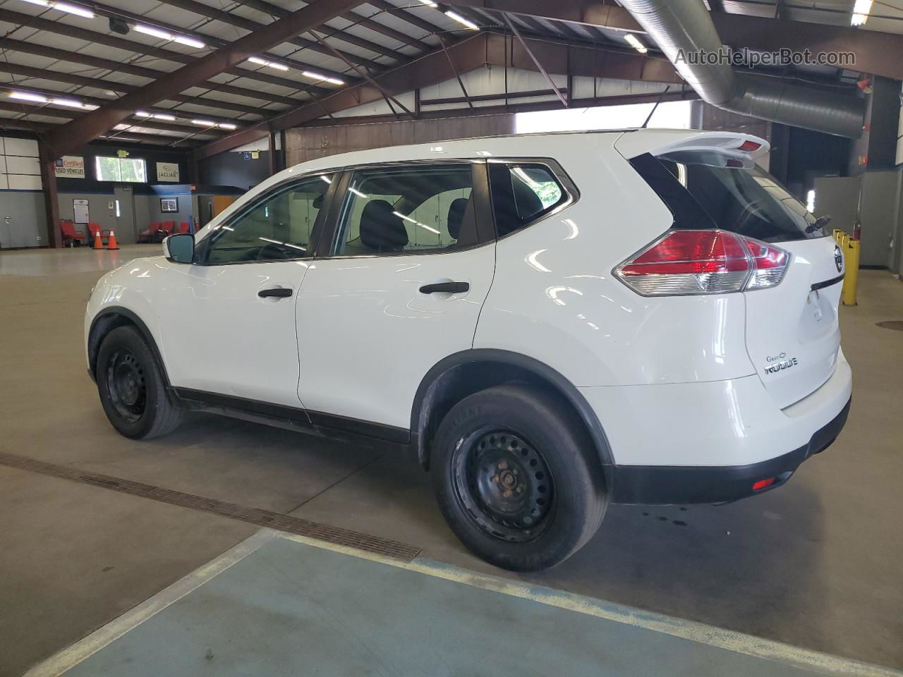 2016 Nissan Rogue S Белый vin: KNMAT2MV3GP686887