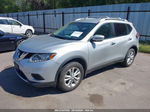 2016 Nissan Rogue Sv Серебряный vin: KNMAT2MV3GP718737