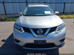 2016 Nissan Rogue Sv Silver vin: KNMAT2MV3GP718737