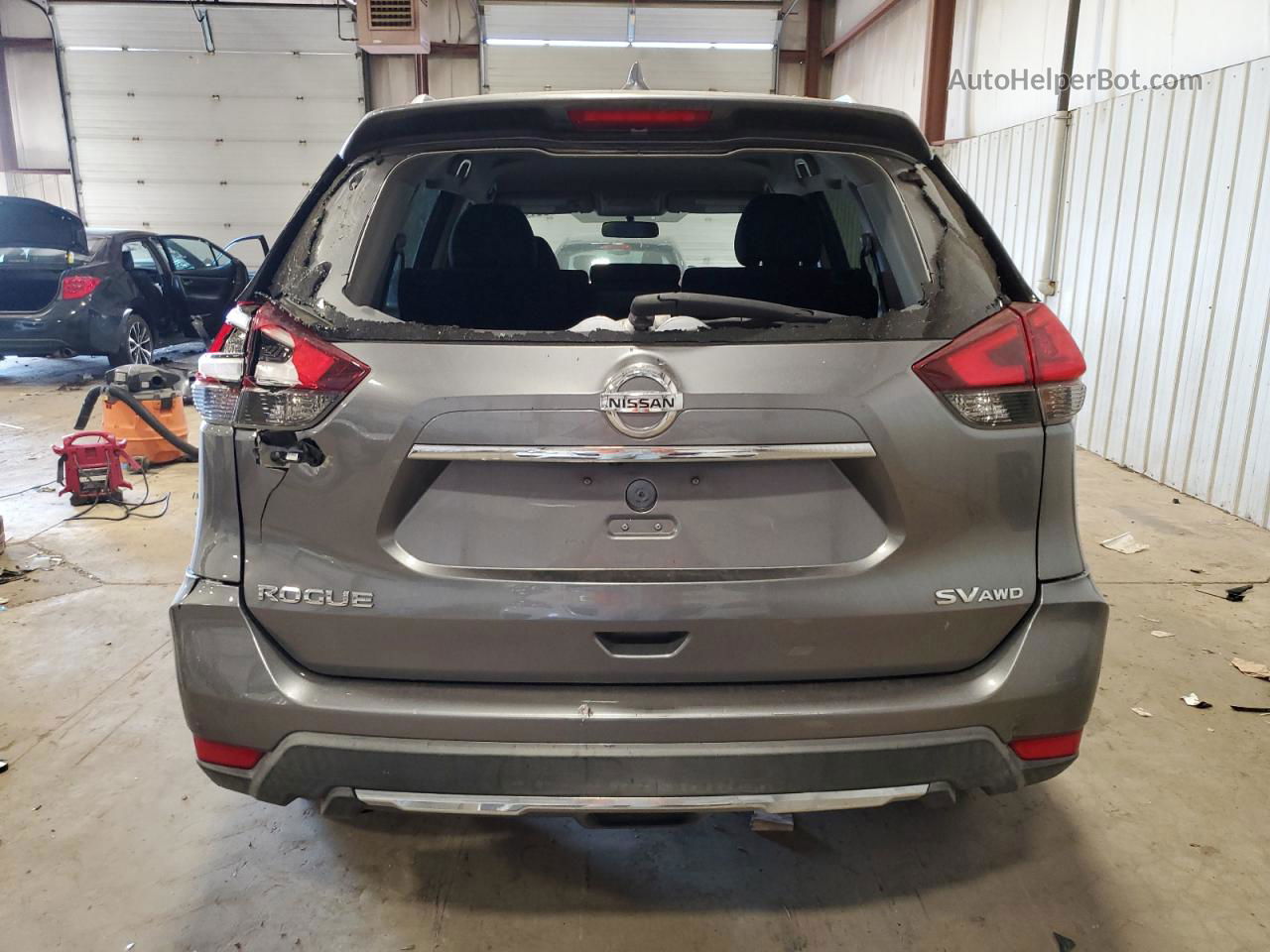 2018 Nissan Rogue S Gray vin: KNMAT2MV3JP515158