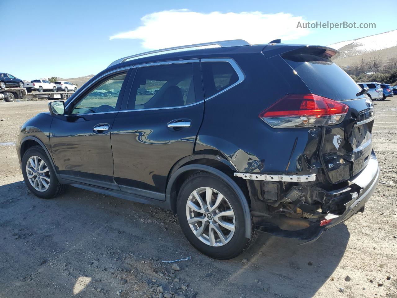 2018 Nissan Rogue S Black vin: KNMAT2MV3JP586764