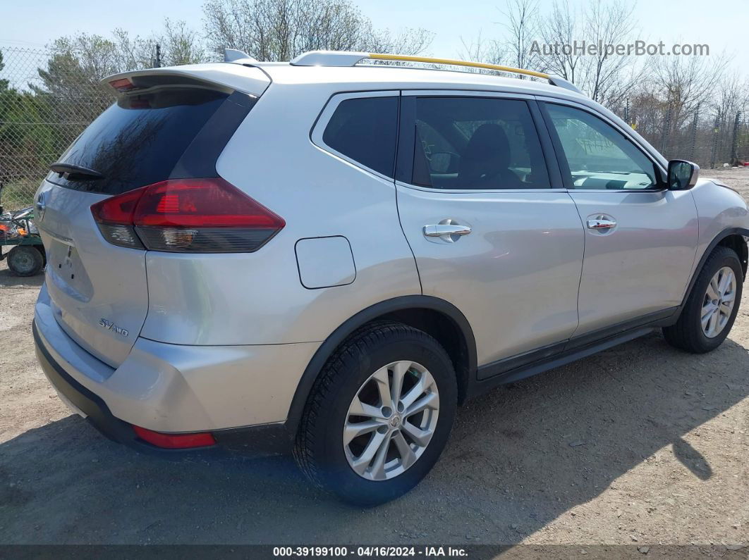 2018 Nissan Rogue Sv Gray vin: KNMAT2MV3JP587736