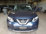 2016 Nissan Rogue S Синий vin: KNMAT2MV4GP629100