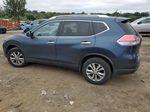 2016 Nissan Rogue S Blue vin: KNMAT2MV5GP604156