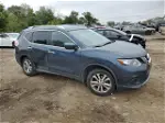 2016 Nissan Rogue S Blue vin: KNMAT2MV5GP604156