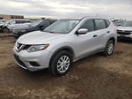 2016 Nissan Rogue S Silver vin: KNMAT2MV5GP642132