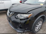 2016 Nissan Rogue S Black vin: KNMAT2MV5GP657665