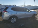 2016 Nissan Rogue S Silver vin: KNMAT2MV5GP702569