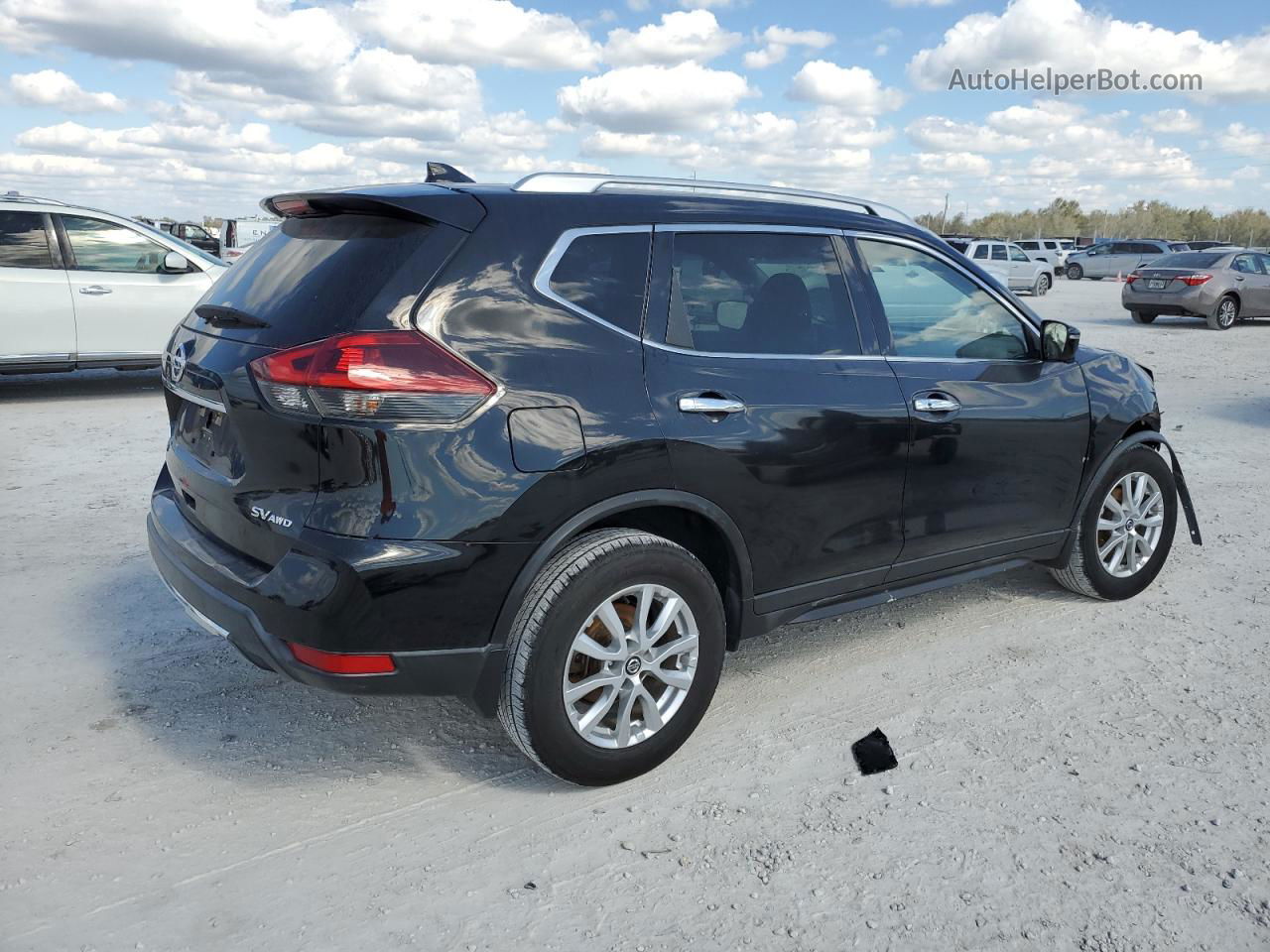 2018 Nissan Rogue S Black vin: KNMAT2MV5JP620414