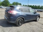 2016 Nissan Rogue S Синий vin: KNMAT2MV6GP642205