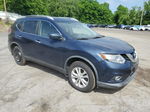 2016 Nissan Rogue S Blue vin: KNMAT2MV6GP642205