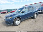 2016 Nissan Rogue S Blue vin: KNMAT2MV6GP679688