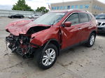 2016 Nissan Rogue S Red vin: KNMAT2MV6GP684826