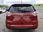 2016 Nissan Rogue S Red vin: KNMAT2MV6GP684826