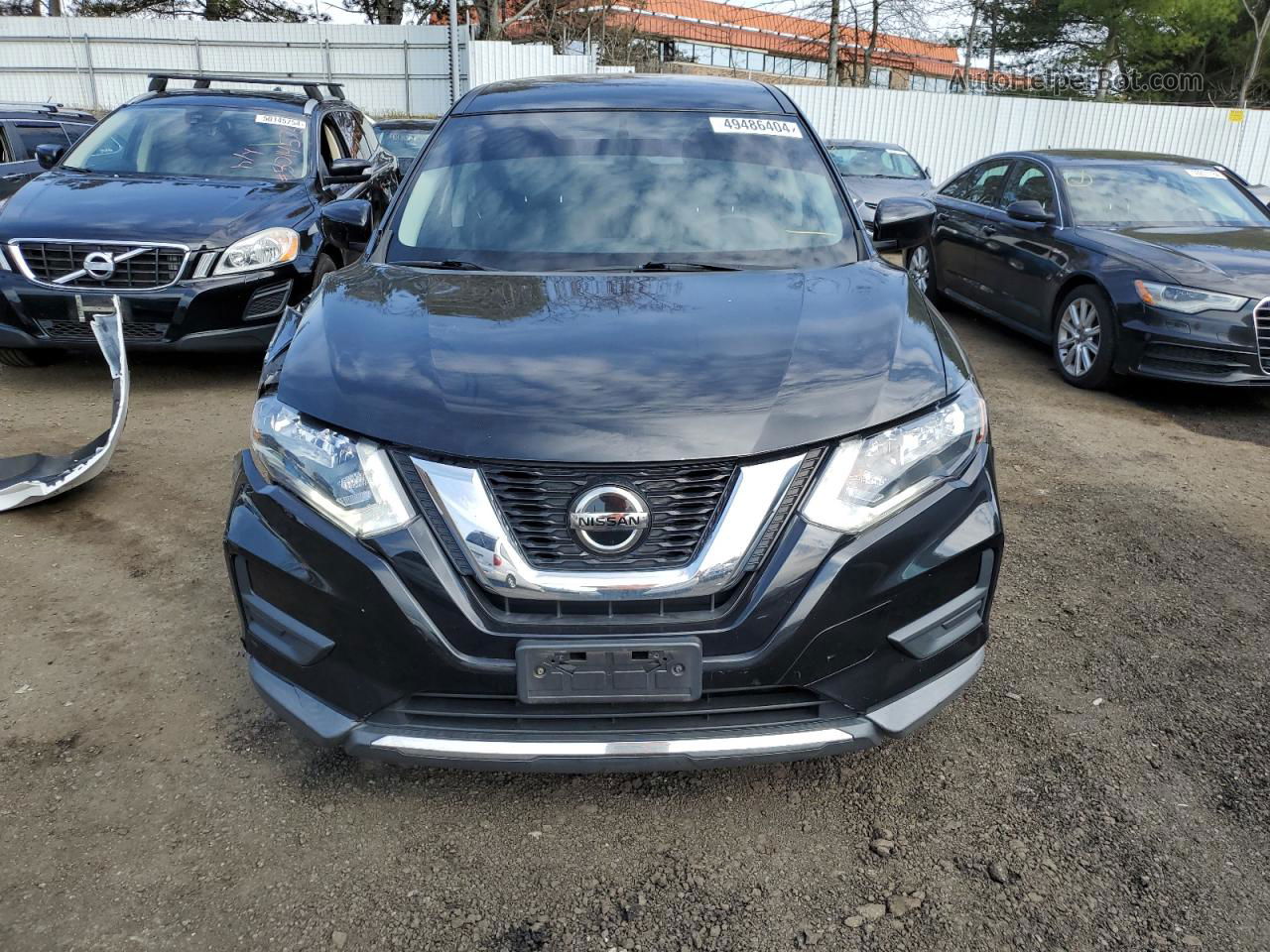 2018 Nissan Rogue S Black vin: KNMAT2MV6JP502100