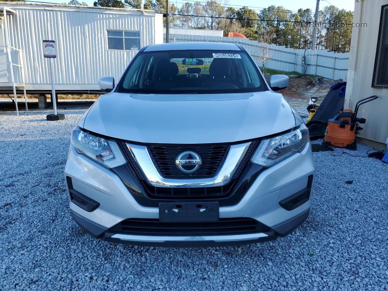 2018 Nissan Rogue S Silver vin: KNMAT2MV7JP502445