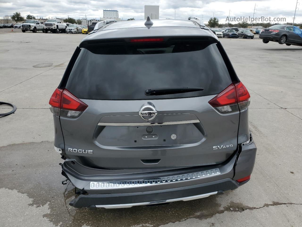 2018 Nissan Rogue S Gray vin: KNMAT2MV7JP557073