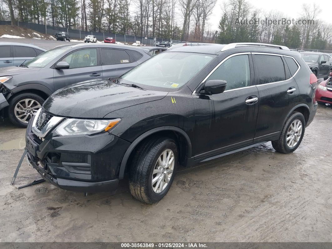 2018 Nissan Rogue Sv Black vin: KNMAT2MV7JP590798