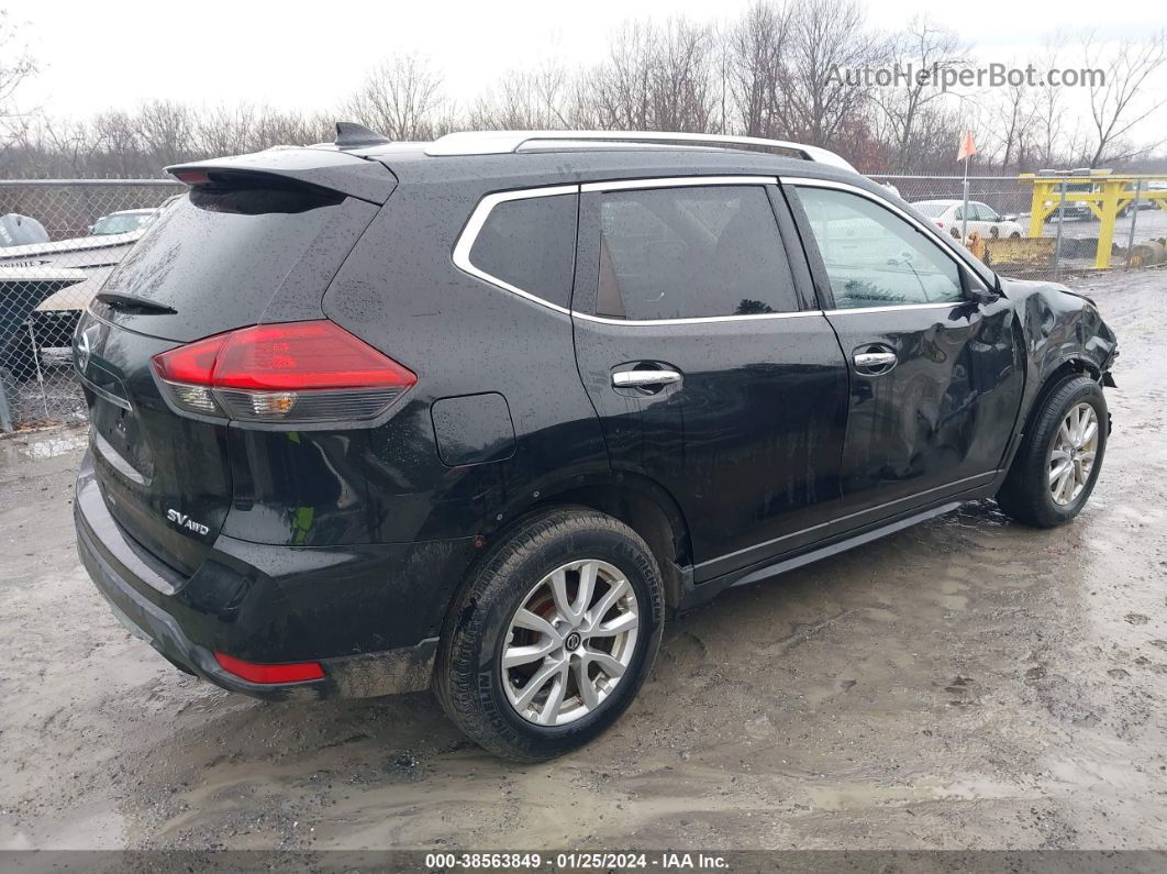 2018 Nissan Rogue Sv Black vin: KNMAT2MV7JP590798