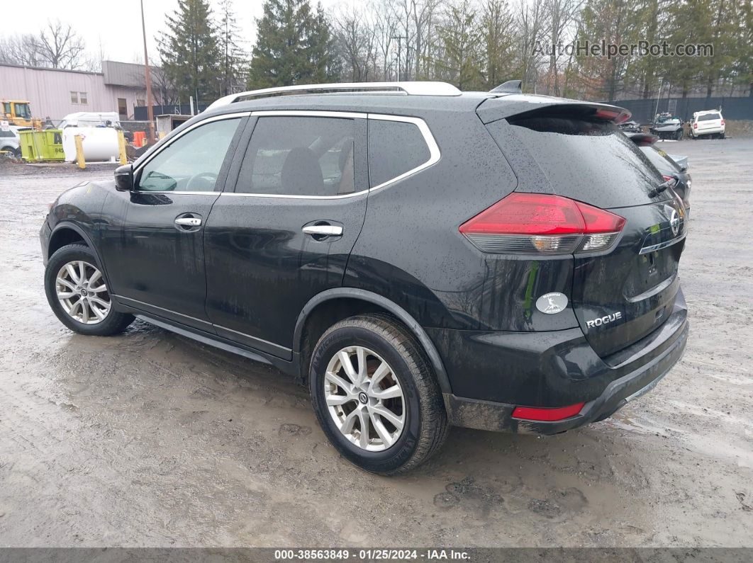 2018 Nissan Rogue Sv Черный vin: KNMAT2MV7JP590798