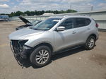 2018 Nissan Rogue S Silver vin: KNMAT2MV7JP595726