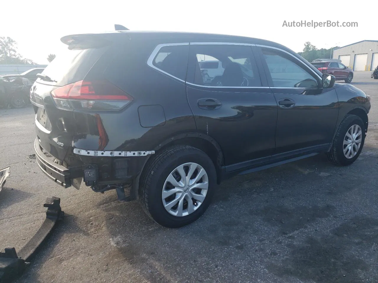 2018 Nissan Rogue S Black vin: KNMAT2MV8JP505435