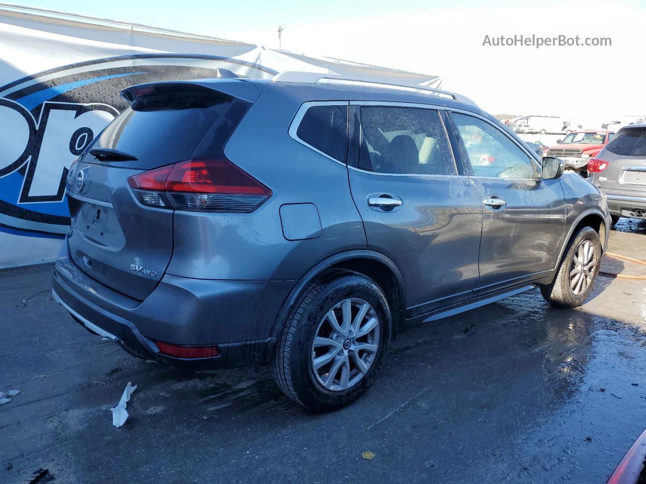 2018 Nissan Rogue S Gray vin: KNMAT2MV8JP526477