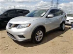 2016 Nissan Rogue S Silver vin: KNMAT2MV9GP639217