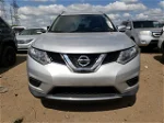 2016 Nissan Rogue S Silver vin: KNMAT2MV9GP639217